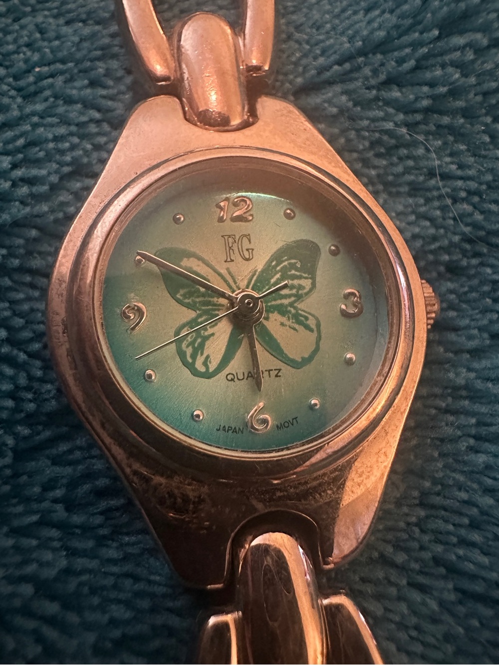 Vintage Faded Glory FADL 9293 Watch Butterfly